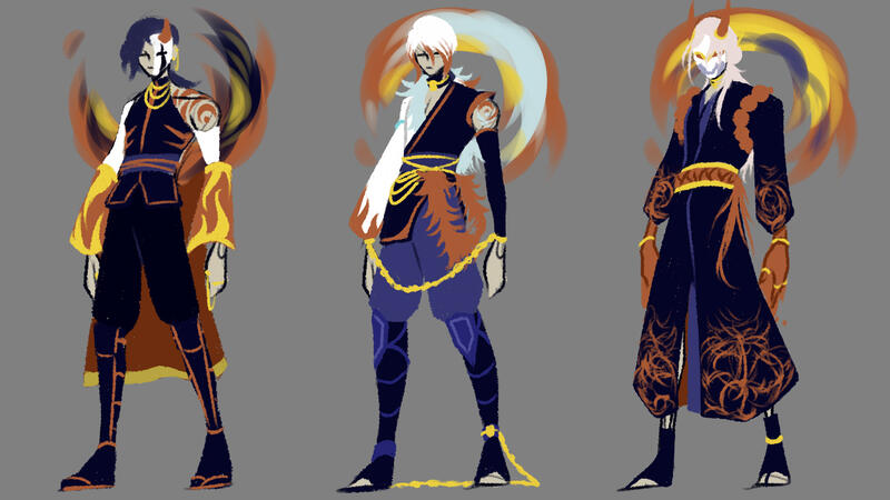 Sample of what a sketch of a skin concept would look like. (2)